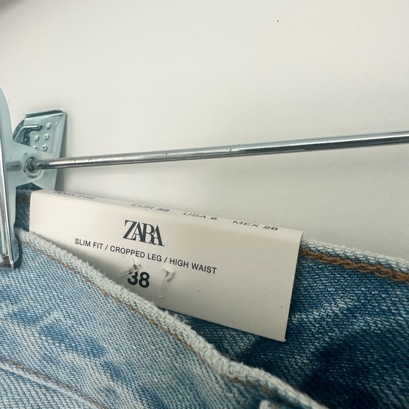 New Zara rhinestone jeans - Picture 4 of 4